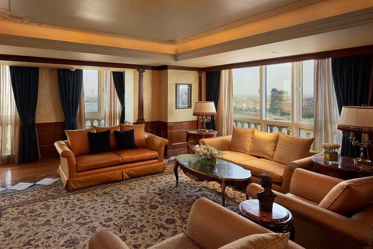 Four Seasons Cairo At The First Residence Giza Ngoại thất bức ảnh A suite at the Four Seasons Hotel, Cairo