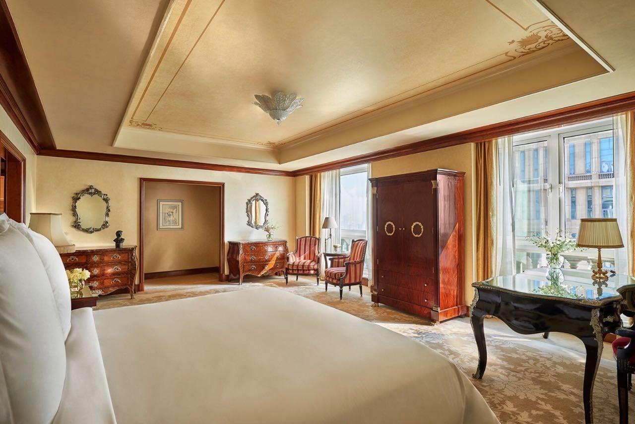 Four Seasons Cairo At The First Residence Giza Ngoại thất bức ảnh A bedroom at the hotel