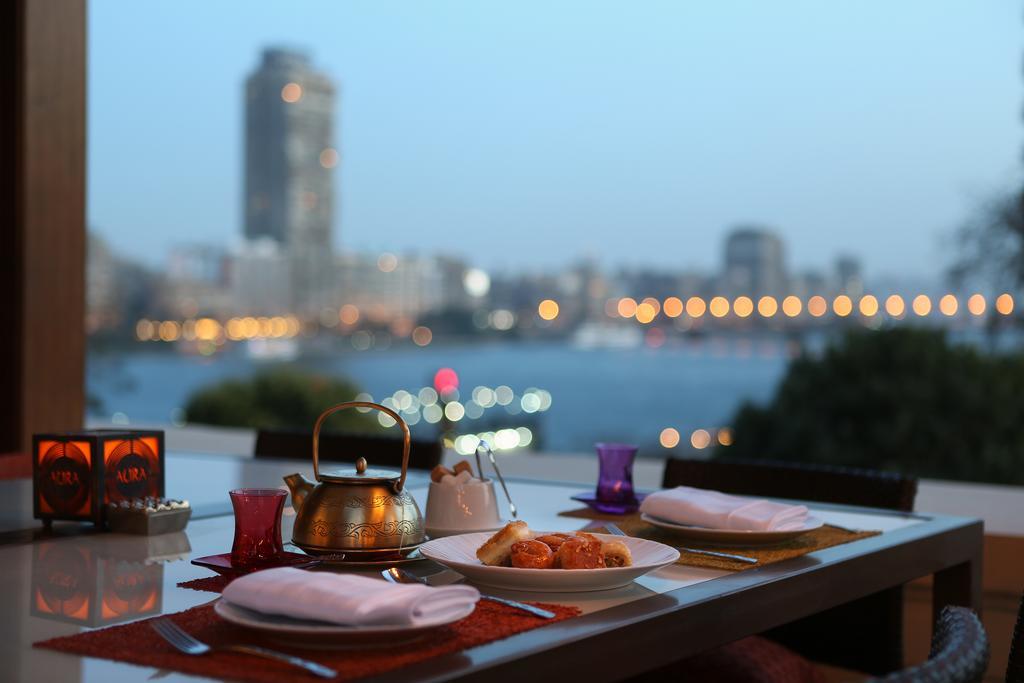 Four Seasons Cairo At The First Residence Giza Ngoại thất bức ảnh View from the restaurant